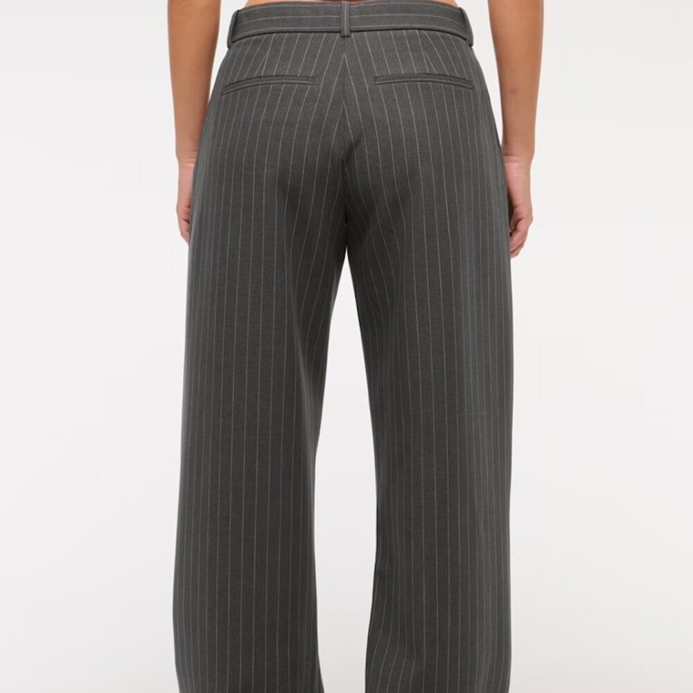 Curve Love A&F Sloane Low Rise Tailored Wide Leg Pant - Picture 4 of 7